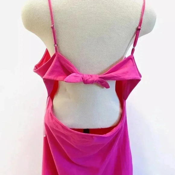 NWT SO GOODS FOR LIFE Juniors Sleeveless Pink Back Cutout Mini Dress Size XXL - Picture 8 of 9